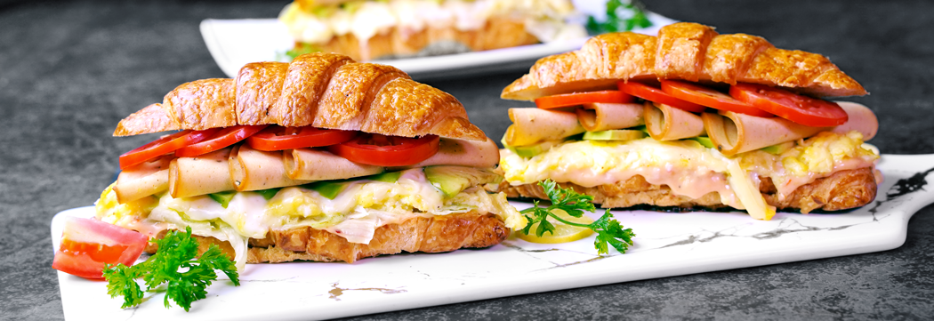 Breakfast Croissant Sandwich