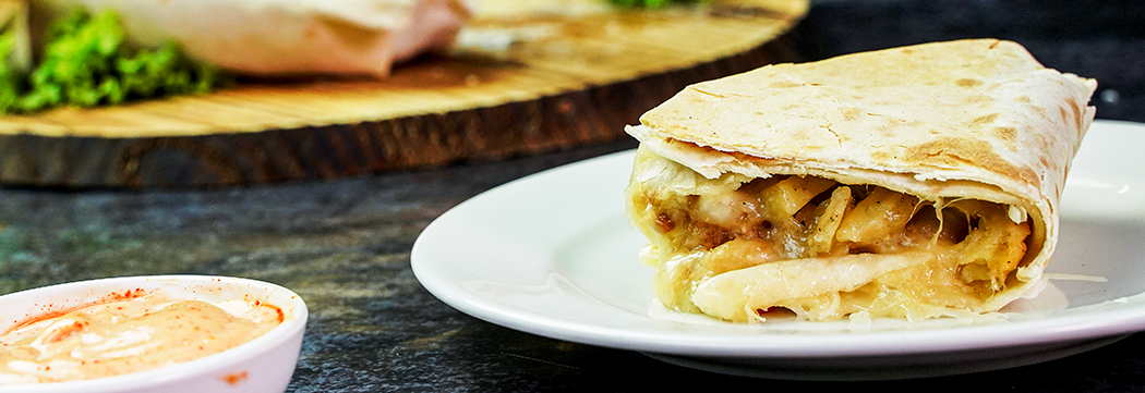 Cheesy Nugget Crunch Wrap