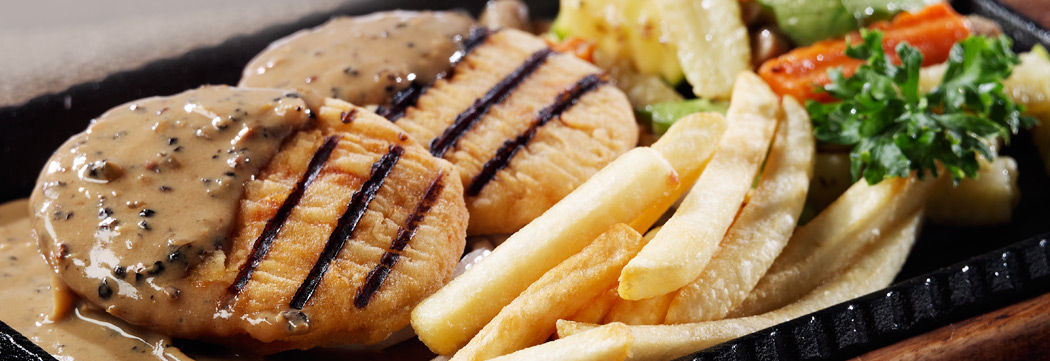 Chicken Pepper Steak