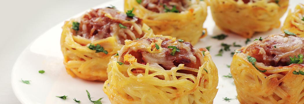 Croquettes Spaghetti Muffins
