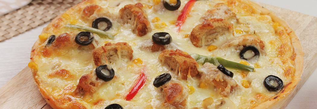 Flatbread Nuggets Pizza