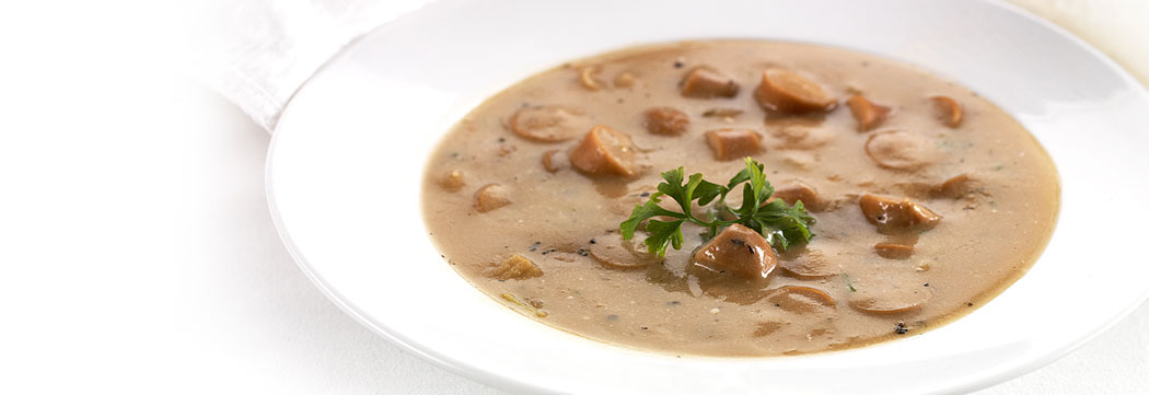 Frankfurter Chick Peas and Avocado Soup