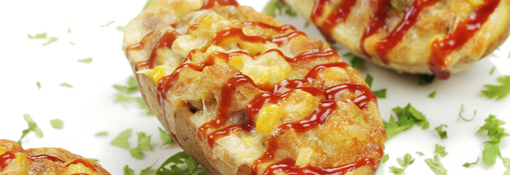Frankfurter Loaded Potatoes