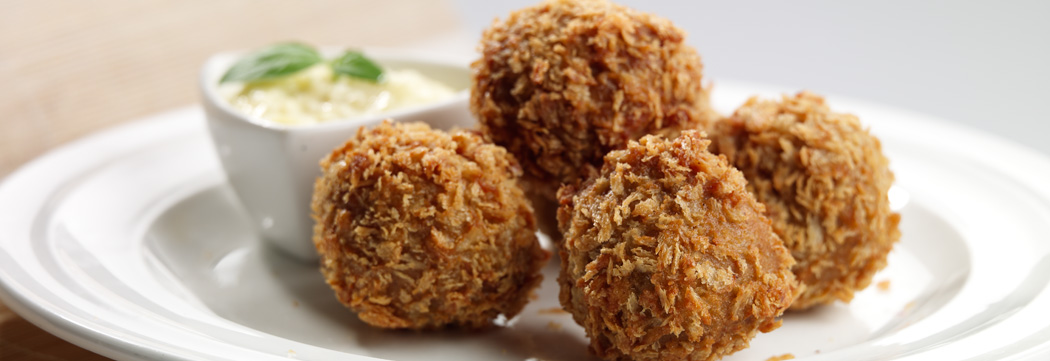 Fried Chicken Meatballs