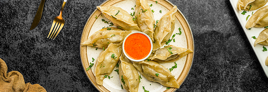 Kabab Stuffed Momos