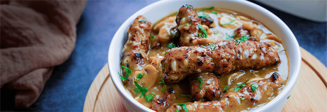Kabab with Mushroom