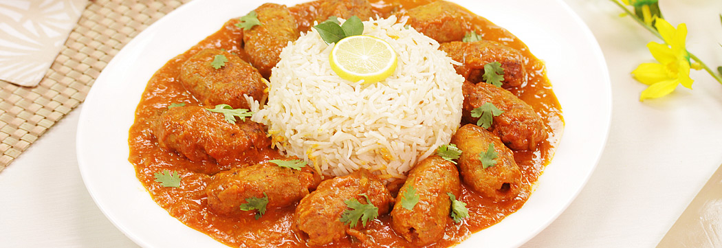 Kafta Kabab Coconut Curry