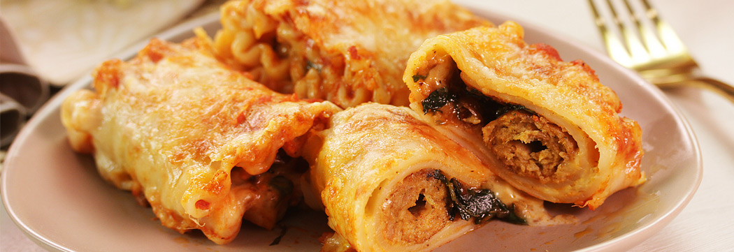 Lasagna Kabab Roll