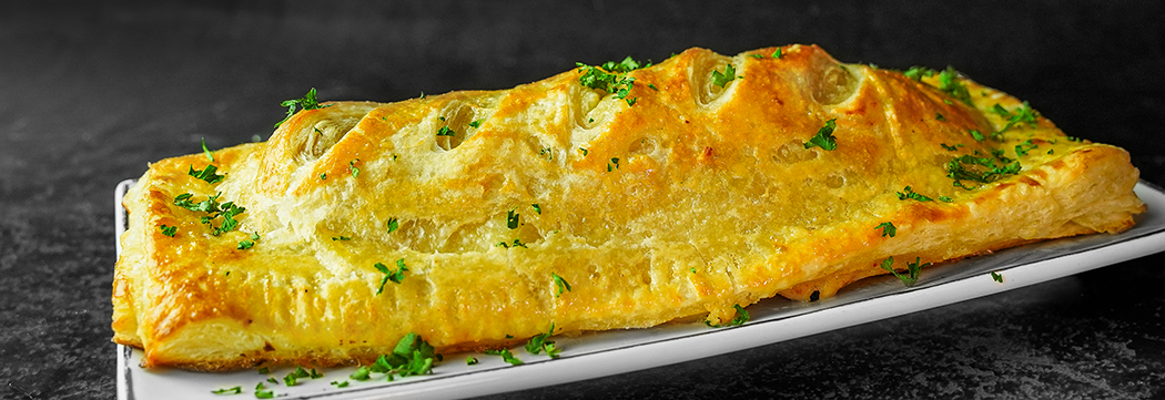 Mashed Potato Frankfurter Roll
