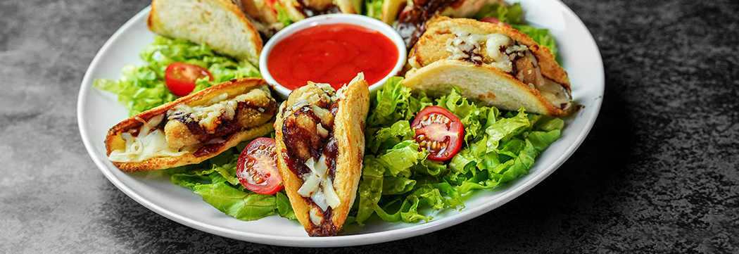 Mini Bread Tacos
