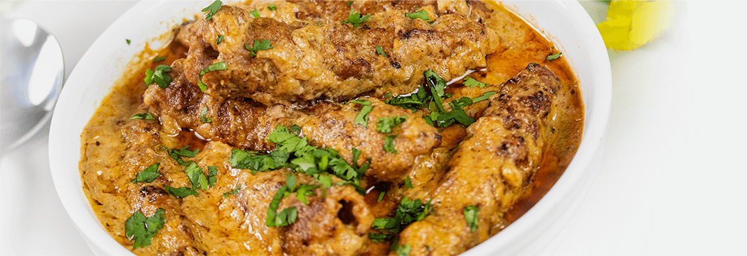 Seekh Kabab Malai Handi
