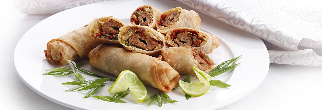 Seekh Kabab Spring Roll