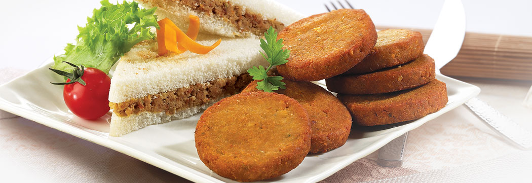 Shami Kabab Sandwich