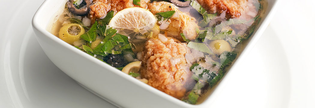 Tender Pops Olive and Oregano Soup